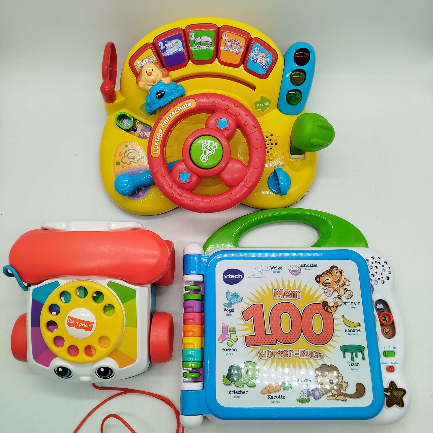 VTech Bundle Set von 3 Buch & Telefon Fahrschule