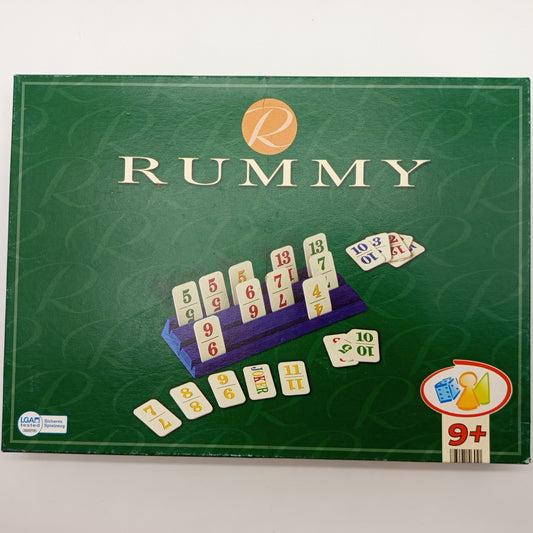 Rummy Brettspiel – klassisches Zahlenlegespiel, OVP