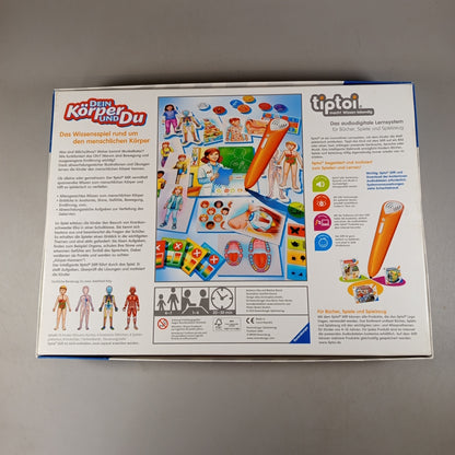 Ravensburger Tiptoi Dein Körper Lernspiel gebraucht ab 3 4 5 Jahre | ✅ geprüft 