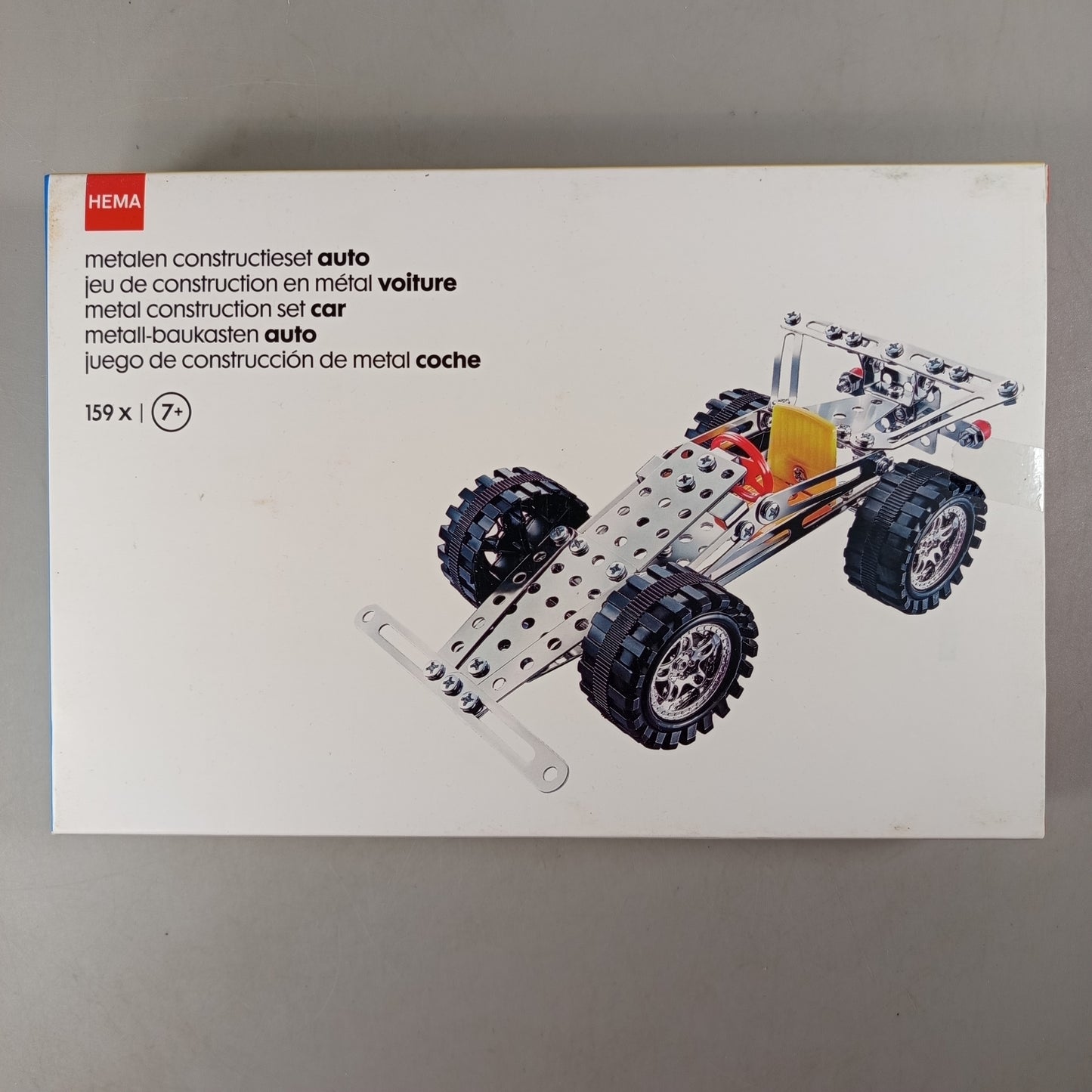 HEMA Metall-Konstruktionsset Auto Baukasten