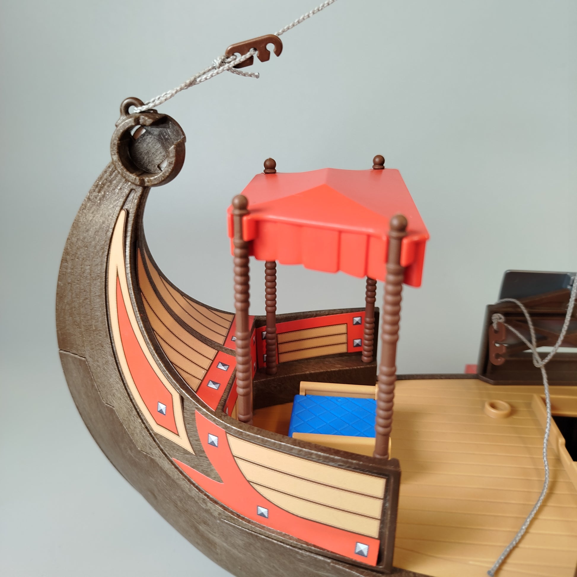 PLAYMOBIL Spielzeug-Römerschiff mit Segel und Ruder