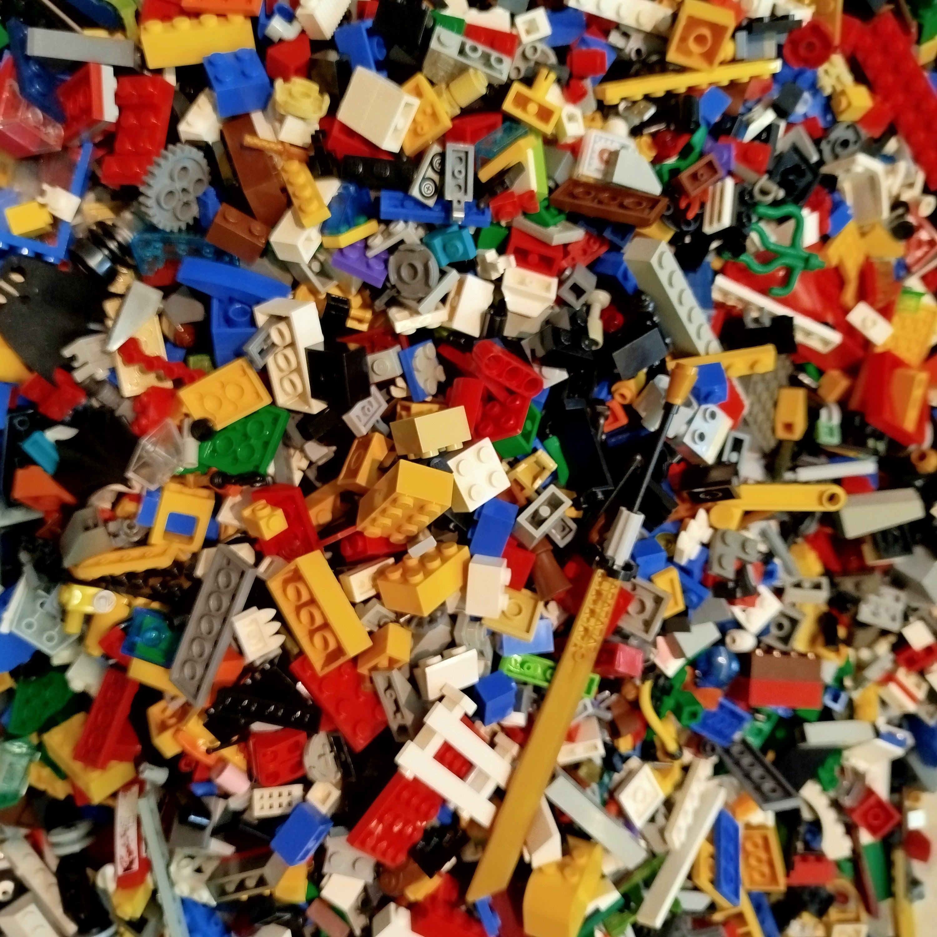 LEGO Konvolut ca. 5 kg, Bausteine gemischt, wie neu