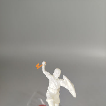 Elastolin Soldatenfiguren Set von 2 mit Waffen – Sammlerfiguren