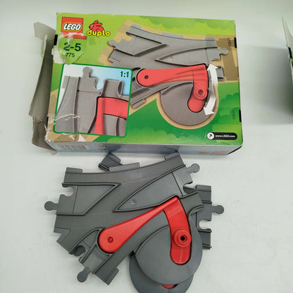LEGO Bundle Duplo 2734 2735 3775 Bahn Schienen