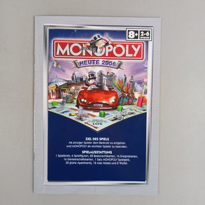 Hasbro Monopoly Heute 2006 Brettspiel