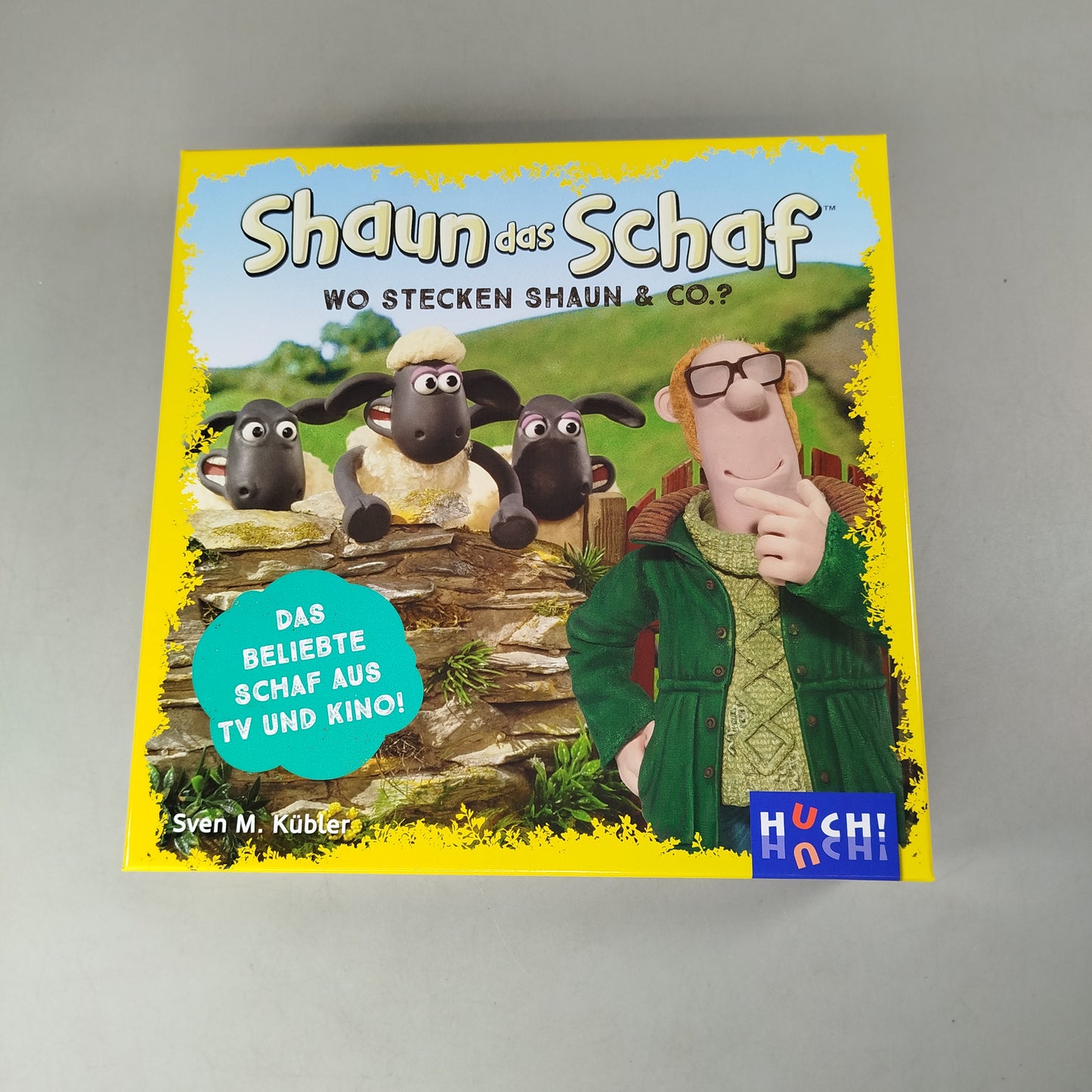 HUCH! Shaun das Schaf Wo stecken & Co Brettspiel 880802
