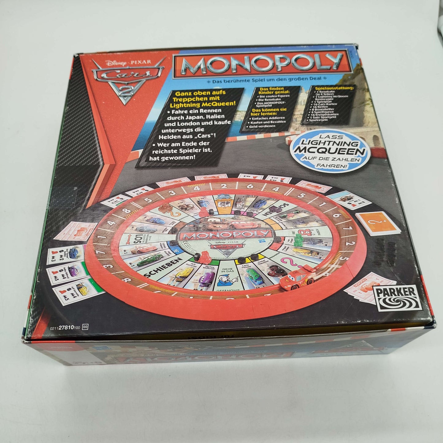 Hasbro Monopoly Cars 2 Brettspiel