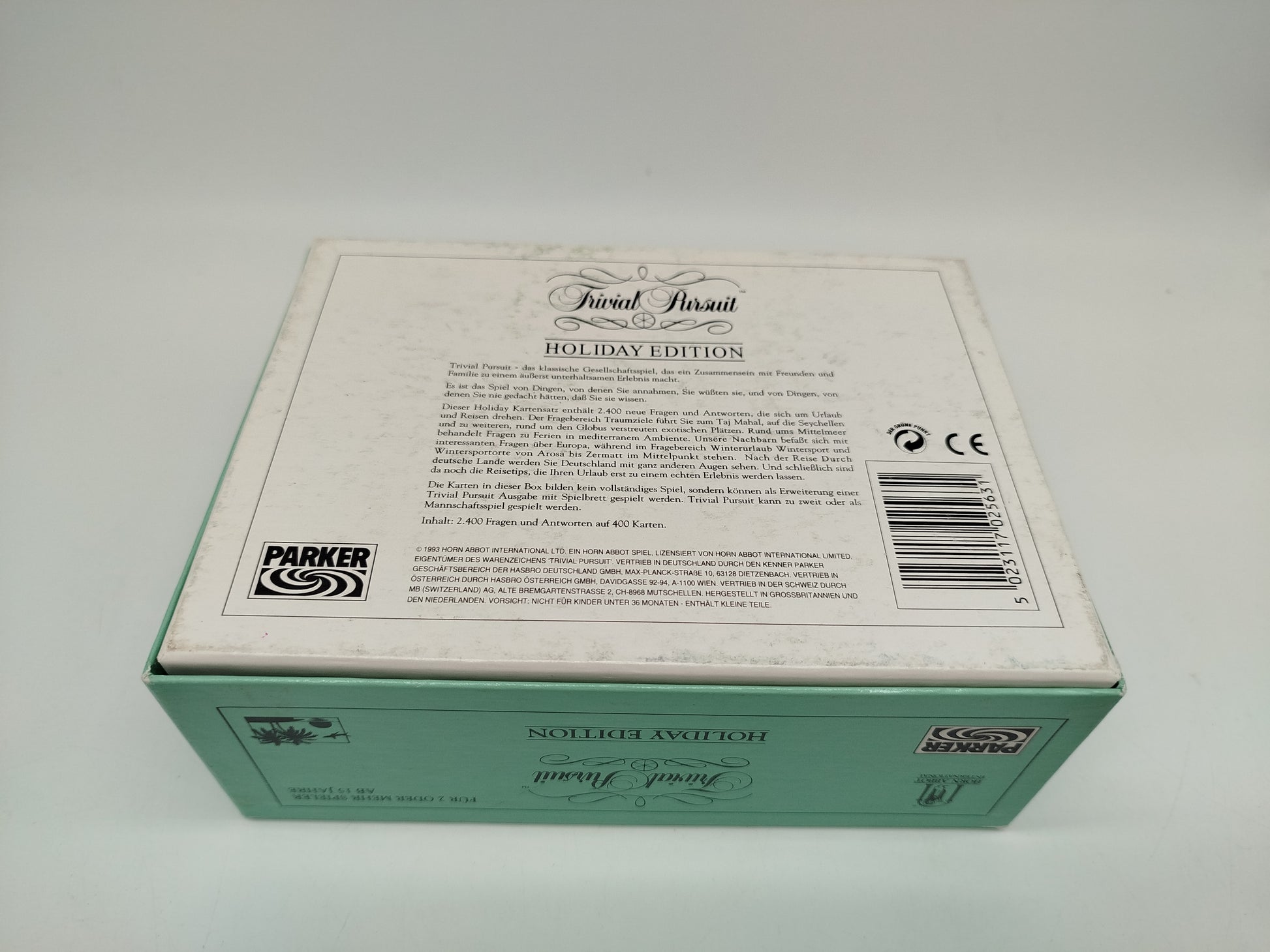 Parker Brothers Trivial Pursuit Holiday Edition Brettspiel