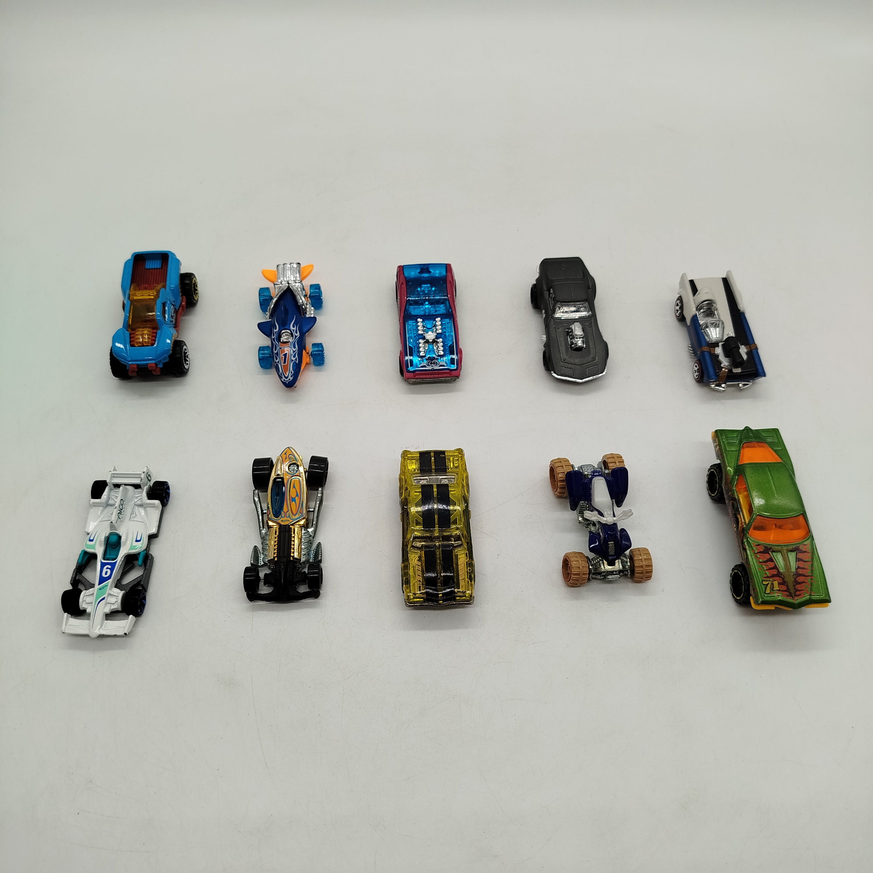 Bundle Hot Wheels x10 Fahrzeuge Set, gebraucht, ab 3 Jahre 
