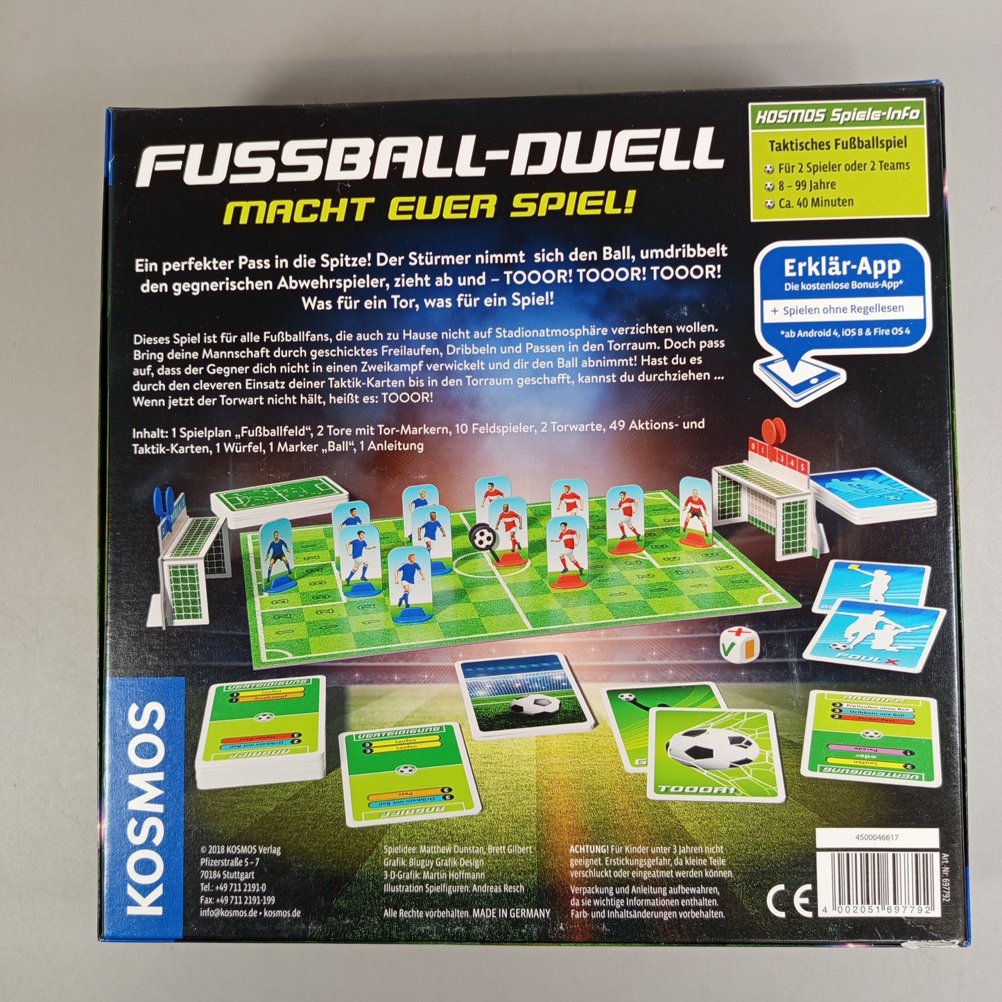 Kosmos Brettspiel Fussball-Duell – Macht euer Spiel!, OVP
