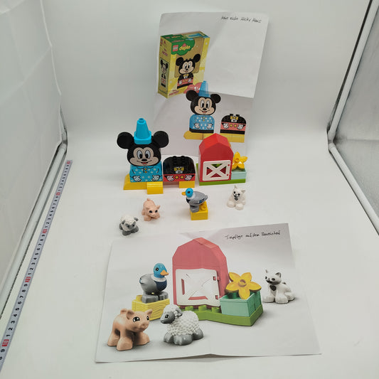 LEGO Duplo Bundle Bauernhof Micky Maus 🧱🐘, ab 2 3 4 Jahre | ✅ geprüft 