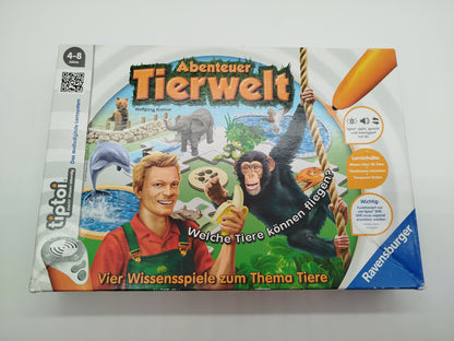 Ravensburger Tiptoi Abenteuer Tierwelt, Lernspiel, wie neu