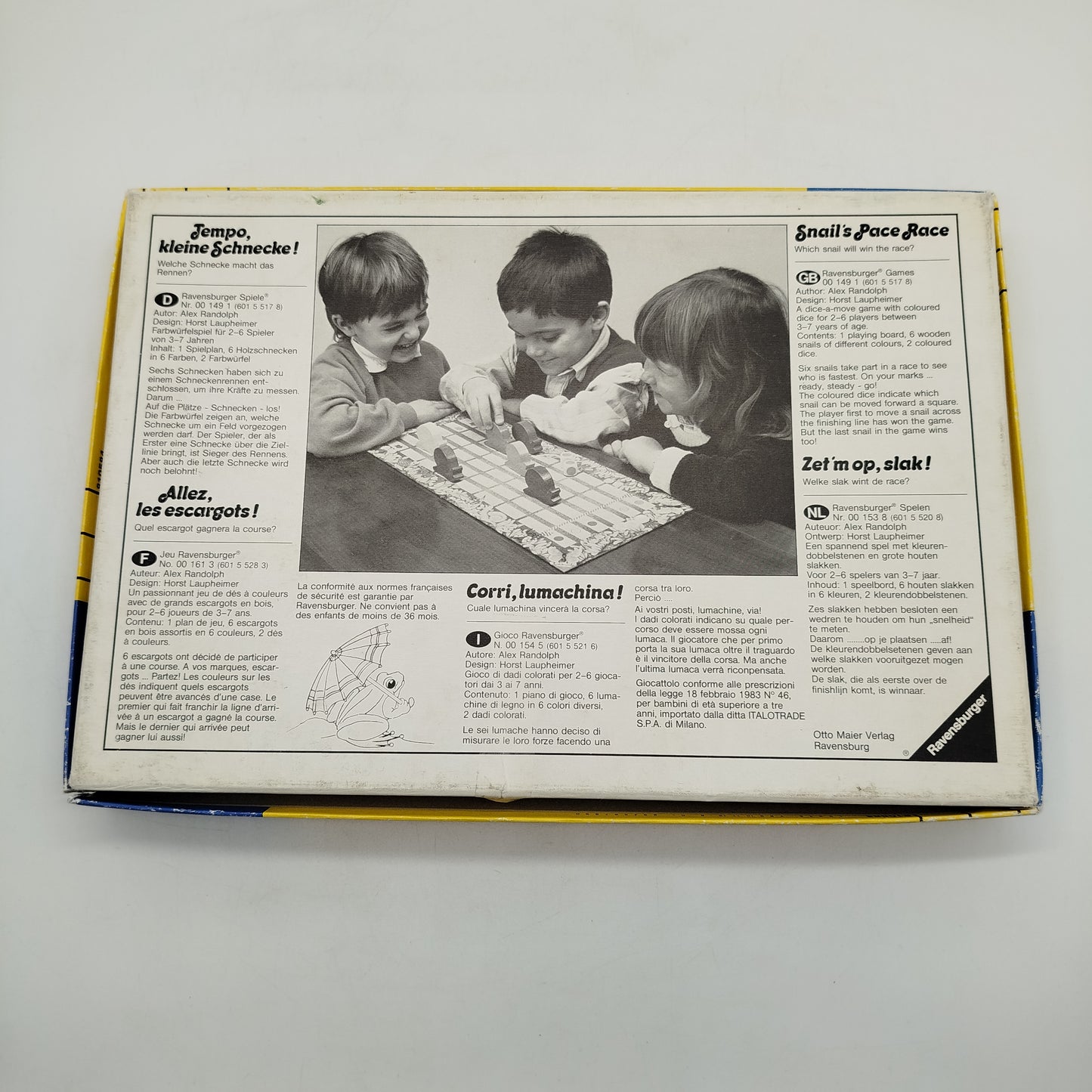 Ravensburger Tempo, kleine Schnecke! Brettspiel ab 3 Jahren