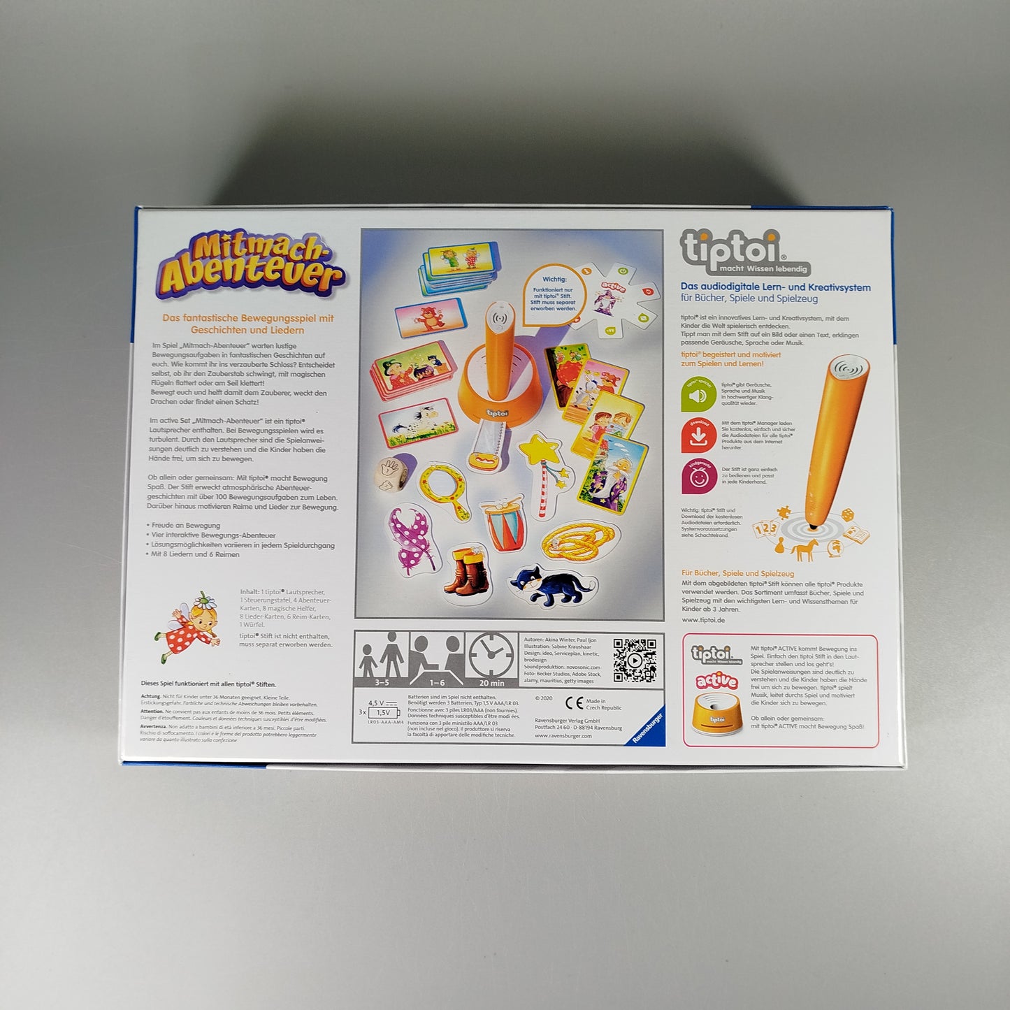 Ravensburger tiptoi Mitmach-Abenteuer Bewegungsspiel 