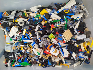 Konvolut ca. 6,5 kg, LEGO und Lego kompatible Bausteine