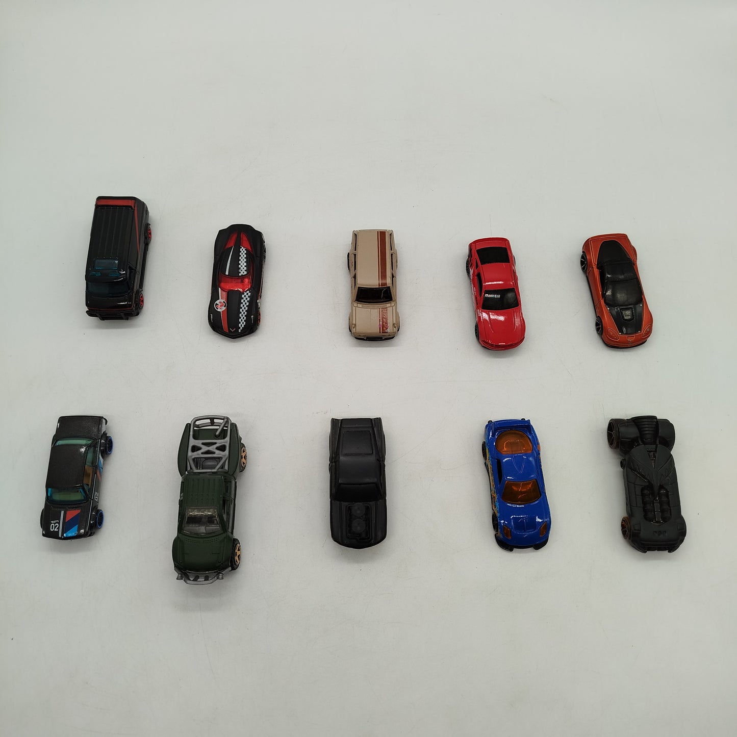 Bundle Hot Wheels x10 Modellautos Set, gebraucht, ab 3 Jahre 