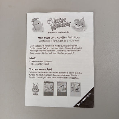 Ravensburger Brettspiel – Mein erstes Lotti Karotti, OVP