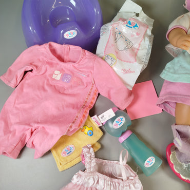 Zapf Creation BABY born Puppe – Spielset mit Zubehör