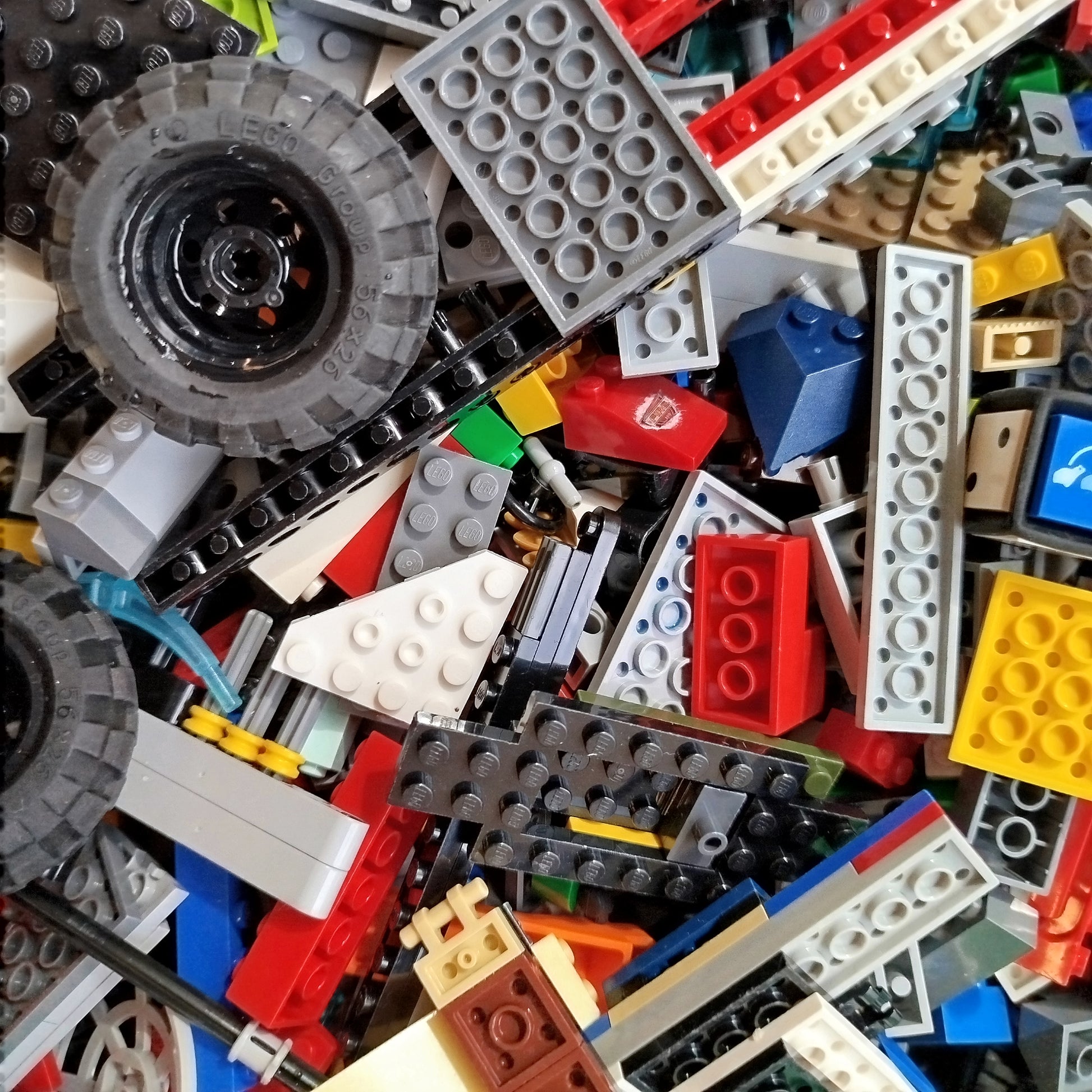 LEGO Konvolut ca. 2,9 kg – gemischte Teile, sehr guter Zustand