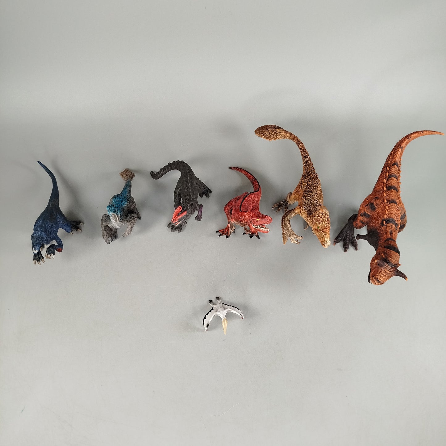Schleich Dinosaurier Figuren Set von 7 – mit Raubsauriern & Flugsaurier