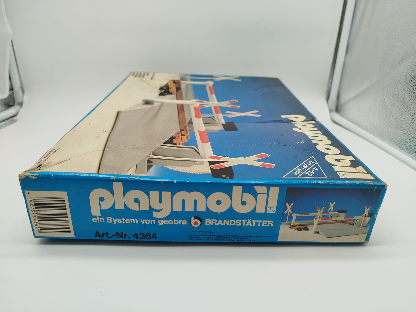 Vintage Playmobil Eisenbahn Set 4364 und 4351 mit Trafo Typ (5599), OVP