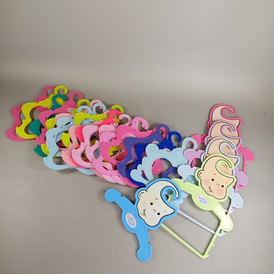 Zapf Creation Baby born Kleiderbügel-Set für Puppenkleidung – 28 Stück