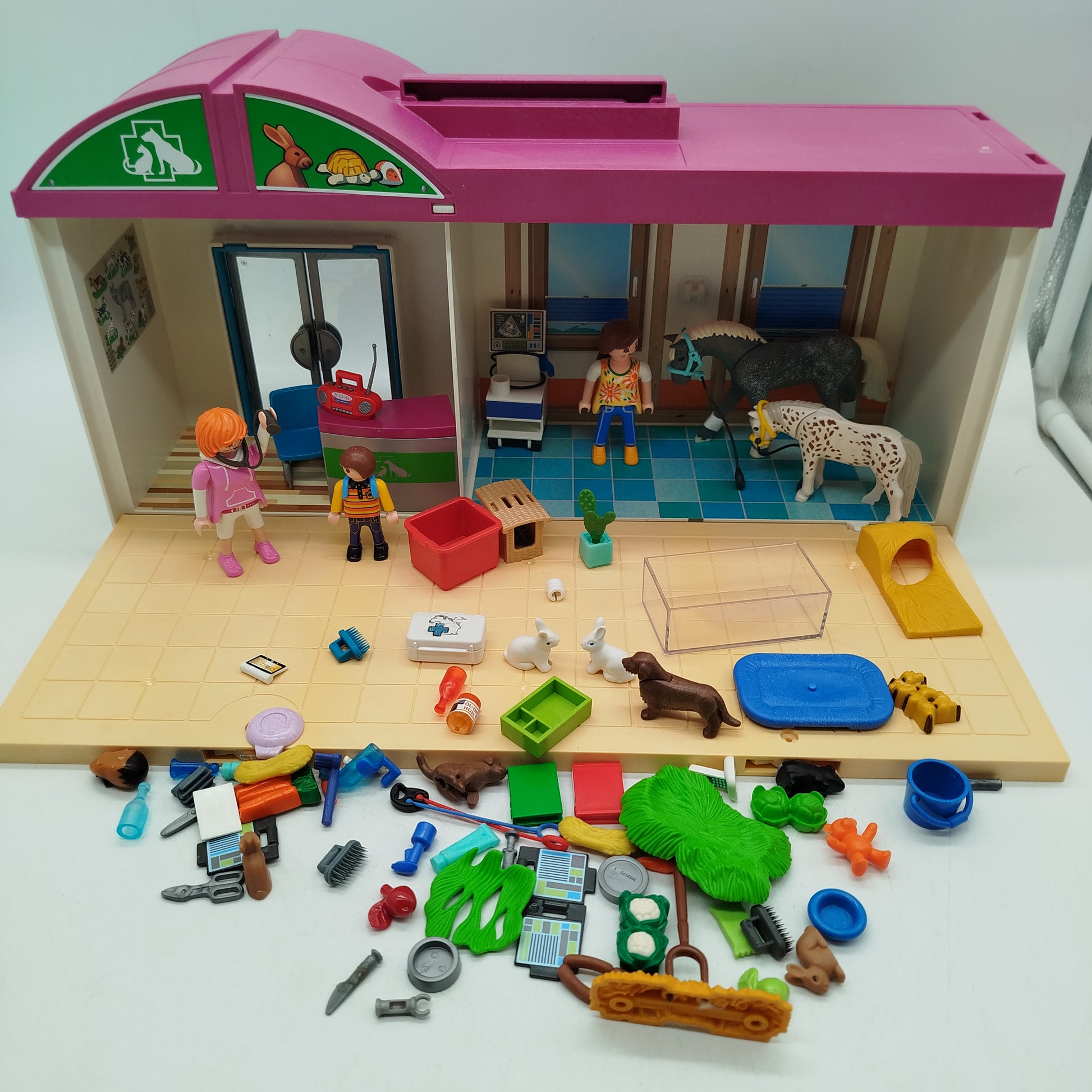 Playmobil Tierklinik 70146 Set, gebraucht, ab 3 4 5 Jahre | ✅ geprüft 