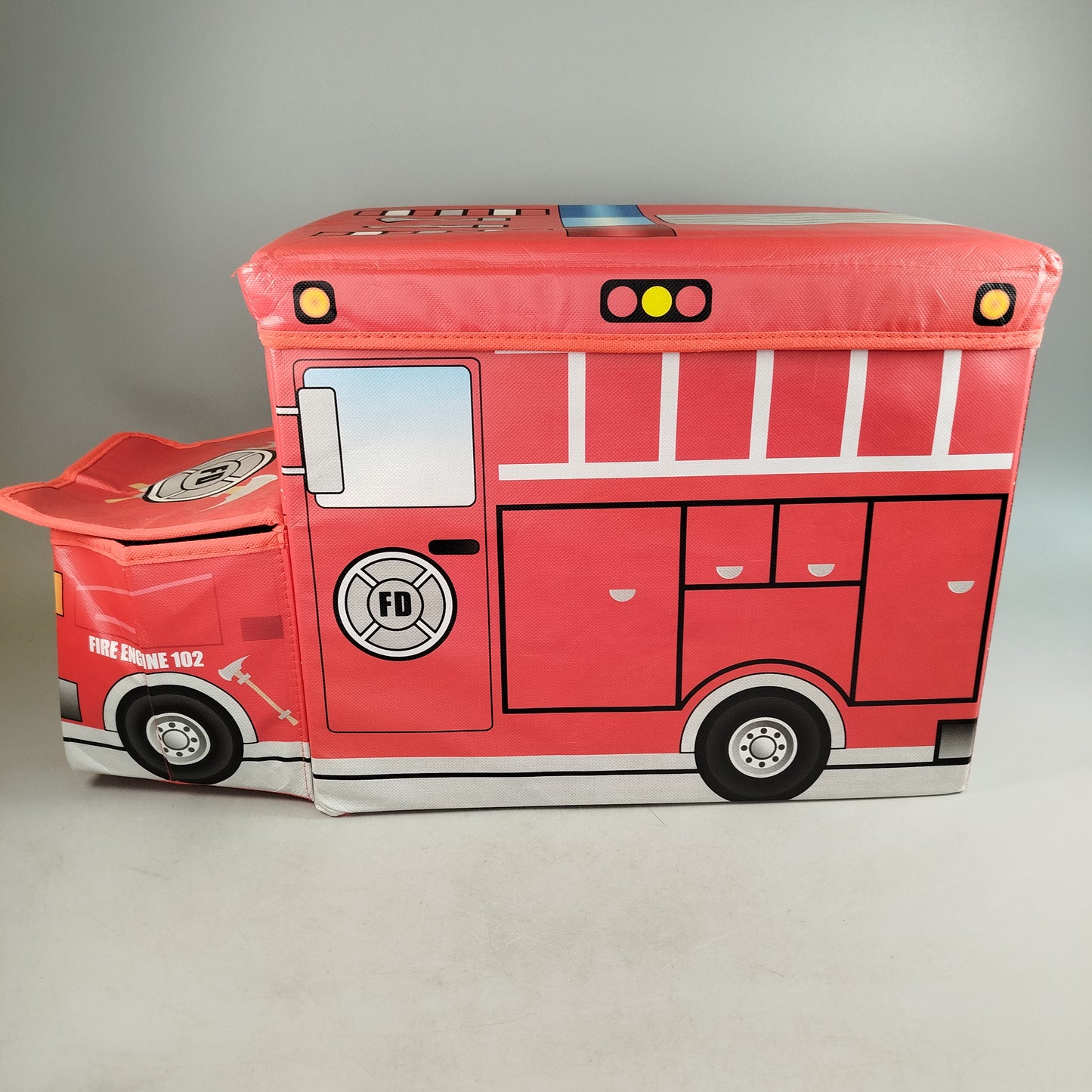 Bundle Feuerwehr & Bus Set von 2 Aufbewahrungsboxen