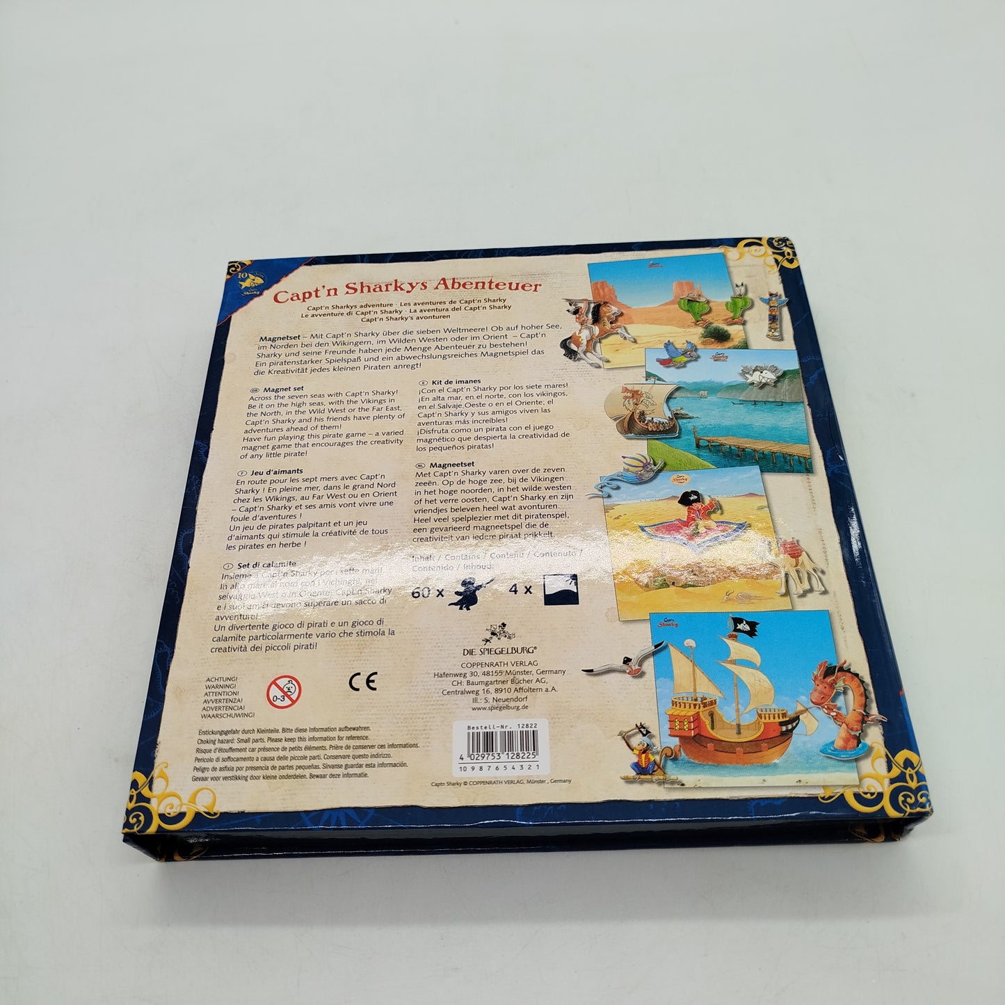 Die Spiegelburg Capt'n Sharkys Abenteuer Spielmappe Neuwertig 14782