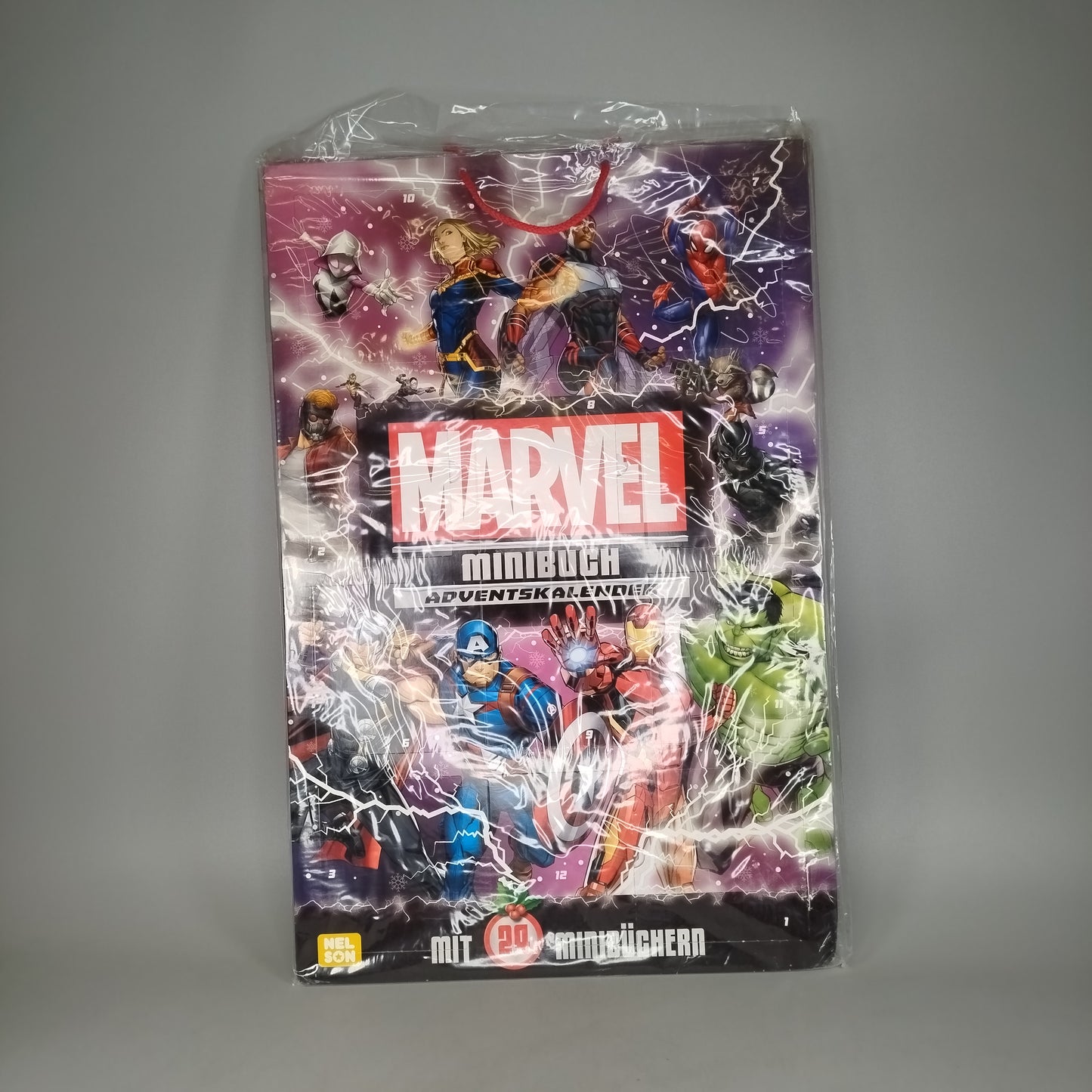 Nelson Marvel Superhelden Adventskalender Neu 3845123311