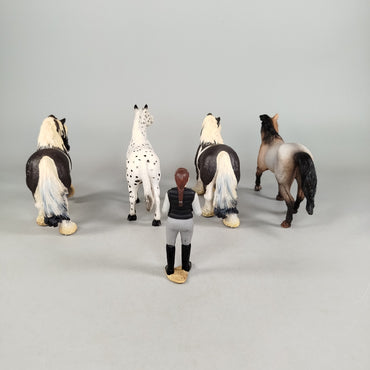 Bundle Schleich x5 Figuren Set, Neuwertig