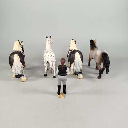 Bundle Schleich x5 Figuren Set, Neuwertig