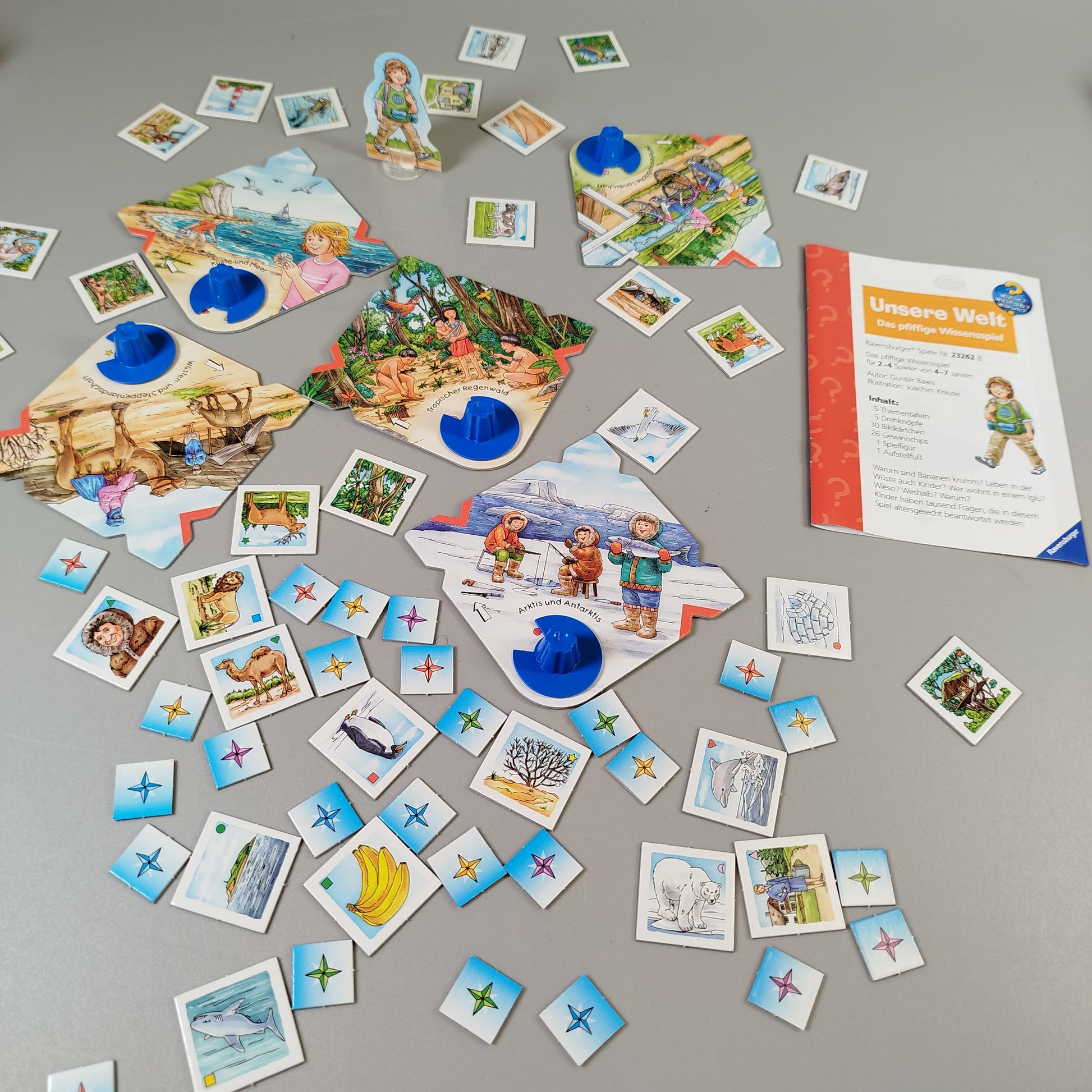 Ravensburger Spieleset - Kiki Ricky & Unsere Welt, gebraucht