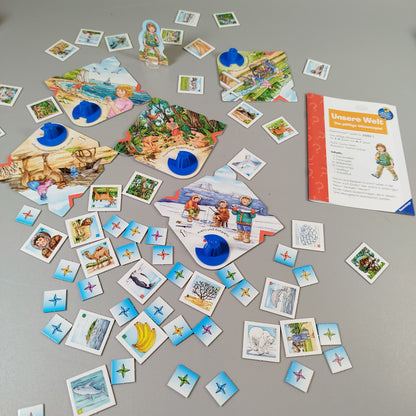 Ravensburger Spieleset - Kiki Ricky & Unsere Welt, gebraucht