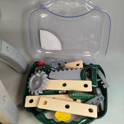 Bosch Junior Werkbank Werkzeug & Helm, gebraucht, ab 3 4 5 Jahre | ✅ geprüft 