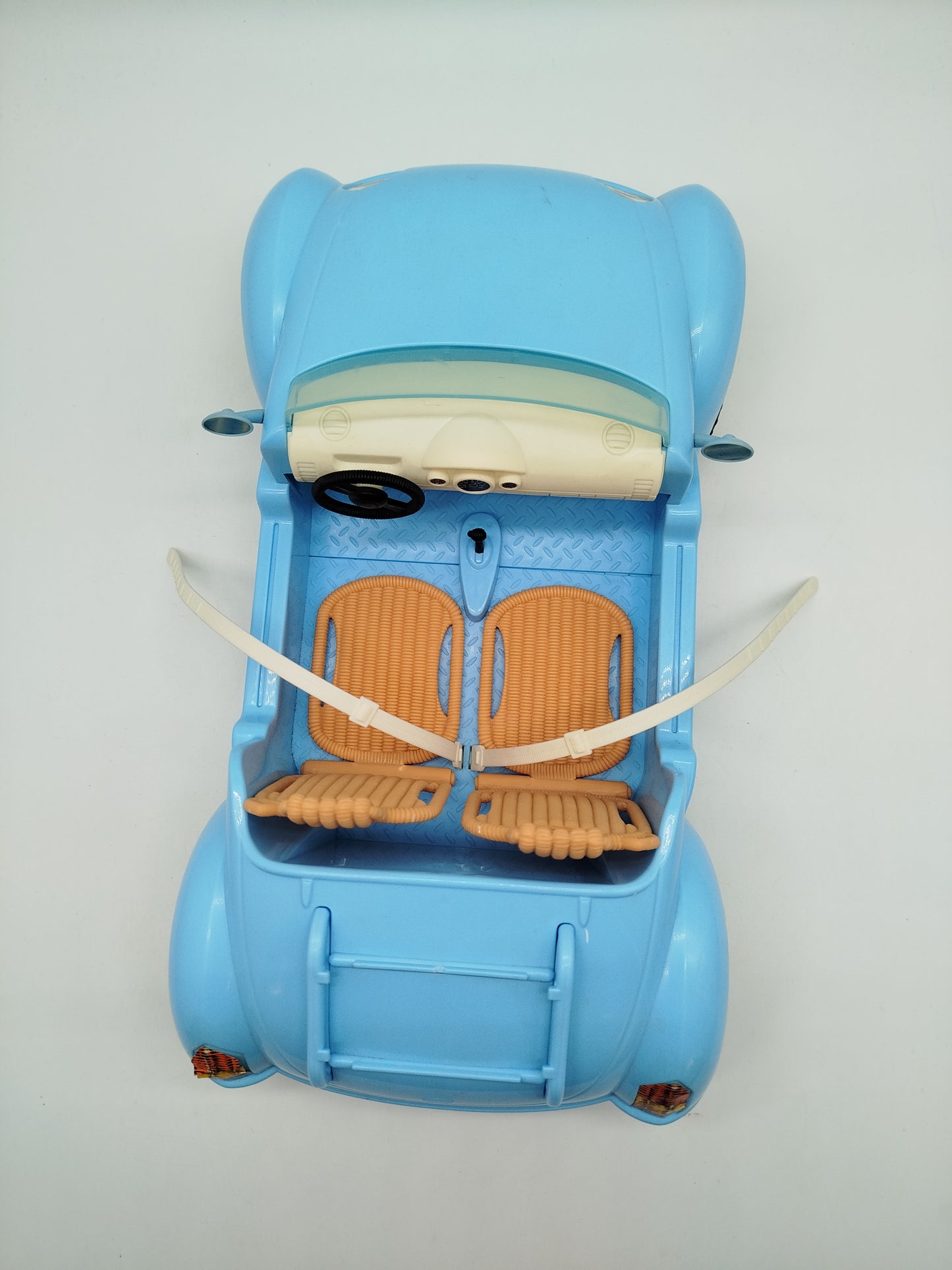 Hellblaues Barbie Cabrio Auto, Fahrzeug, ohne OVP
