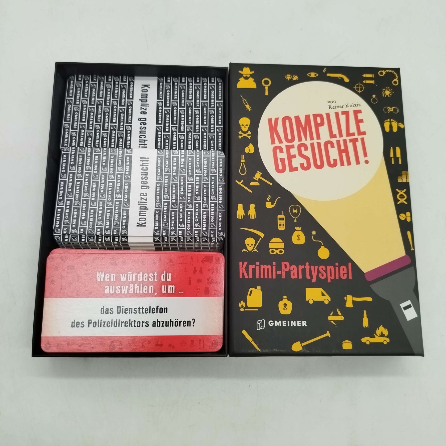 gmeiner Komplize gesucht Kartenspiel, gebraucht, ab 14 15 16 Jahre | ✅ geprüft 