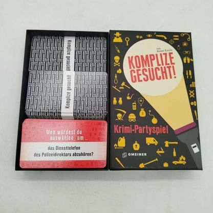 gmeiner Komplize gesucht Kartenspiel, gebraucht, ab 14 15 16 Jahre | ✅ geprüft 