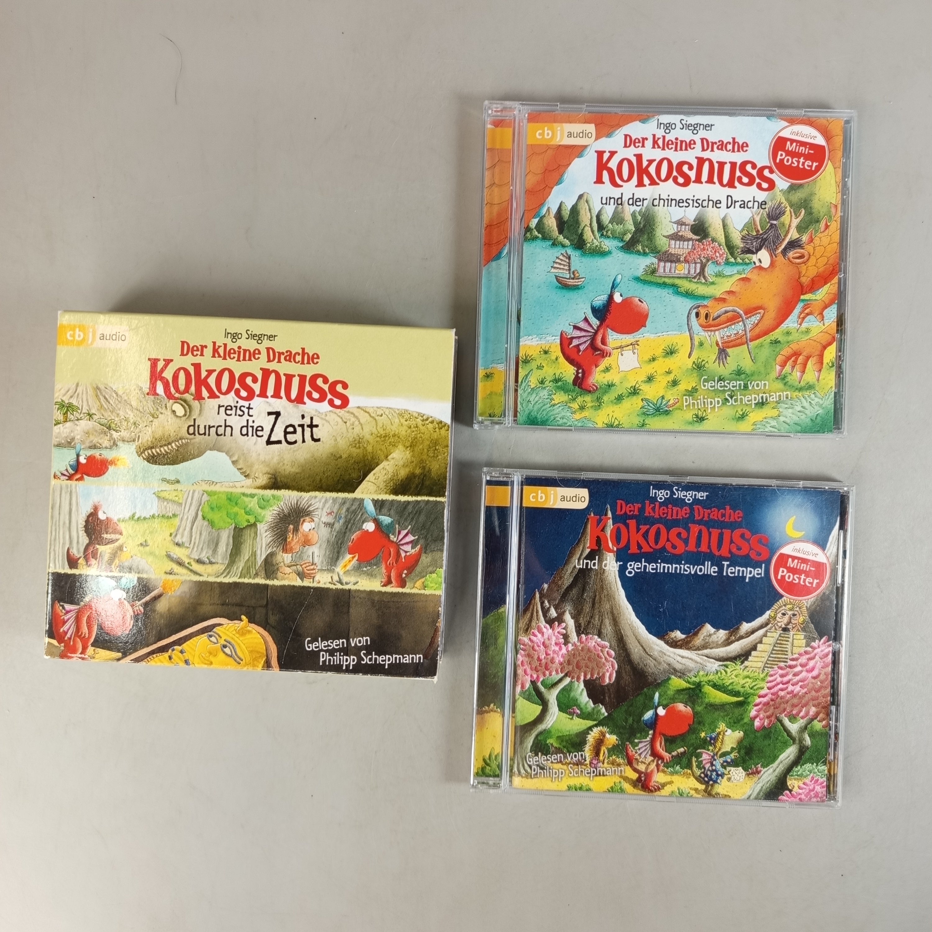 cbj audio Bundle Kokosnuss Set von 3 Hörspiel CDs ab 6 7 8 Jahre | ✅ geprüft 