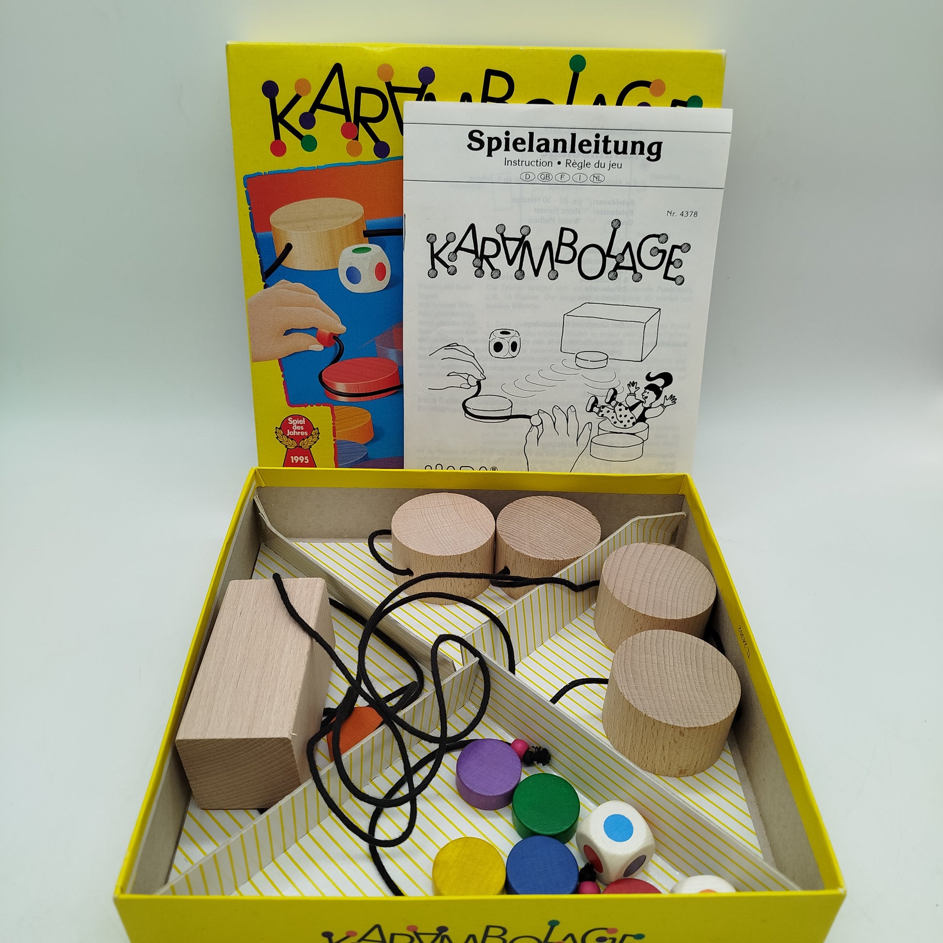 HABA Karambolage Brettspiel, gebraucht, ab 6 7 8 Jahre | ✅ geprüft 