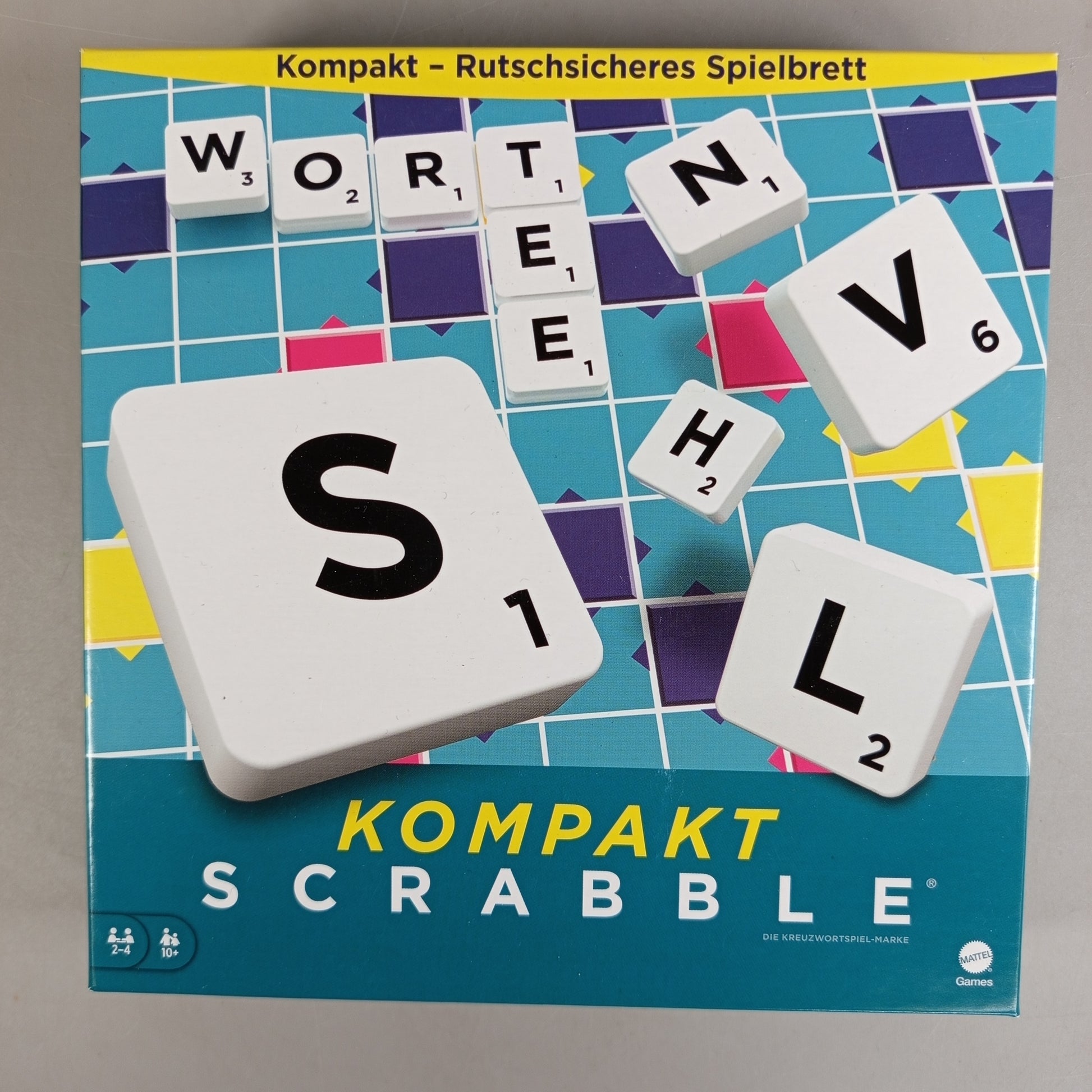 Scrabble Kompakt Brettspiel – Wortspiel Klassik, OVP