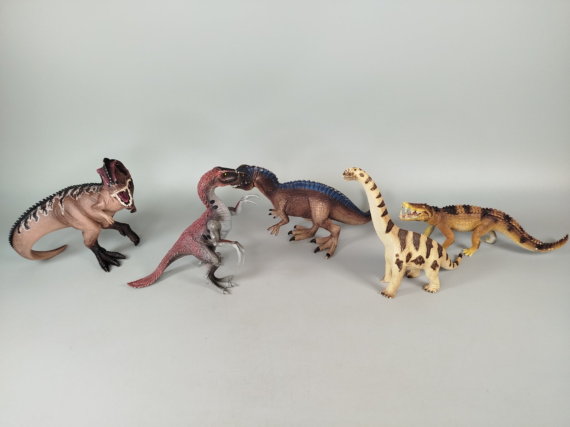 Schleich Dinosaurier Figuren Set von 5 Spielfiguren – Urzeit Spielzeug