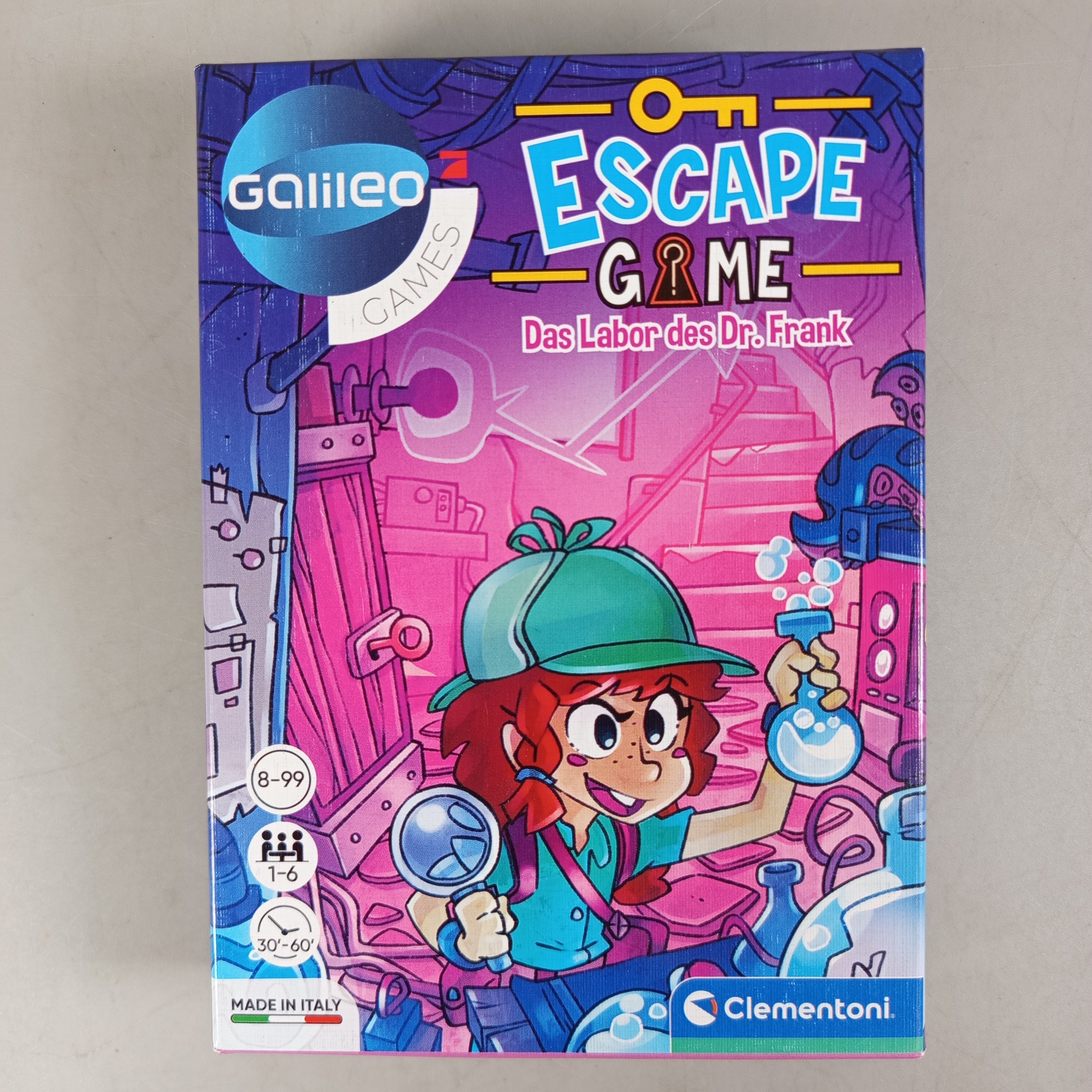 Clementoni Galileo Escape DrFrank Spiel,gebraucht,ab 6 7 8 Jahre | ✅ geprüft 