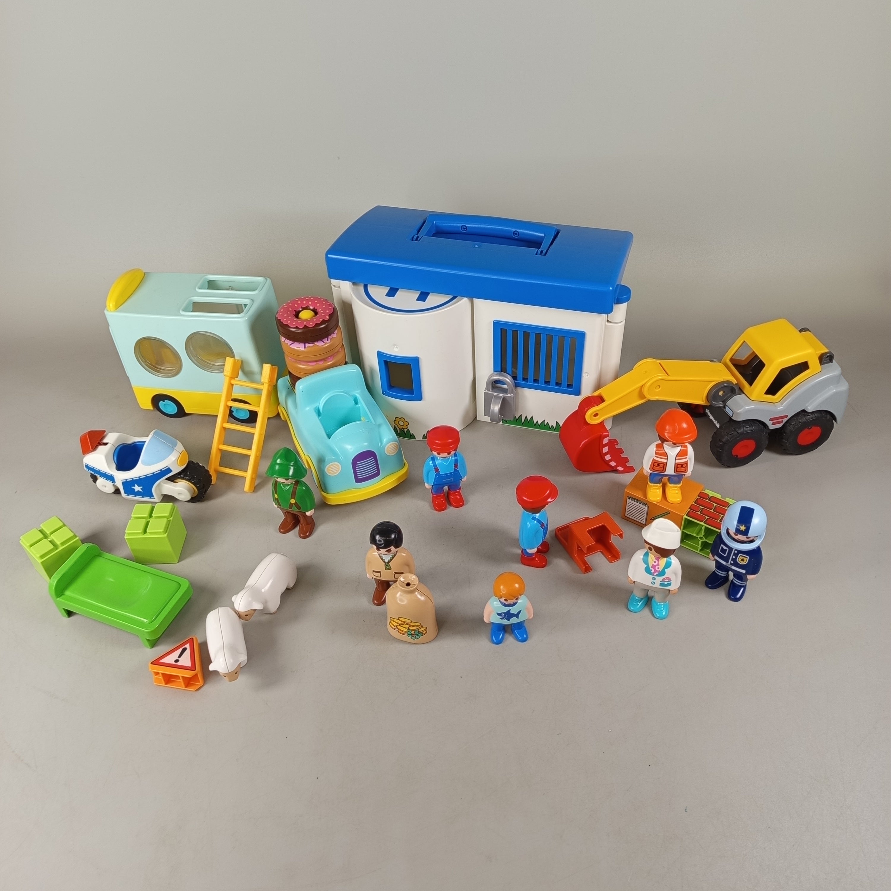 Playmobil Bundle 1.2.3 Figuren & Fahrzeuge, ab 3 4 5 Jahre | ✅ geprüft 