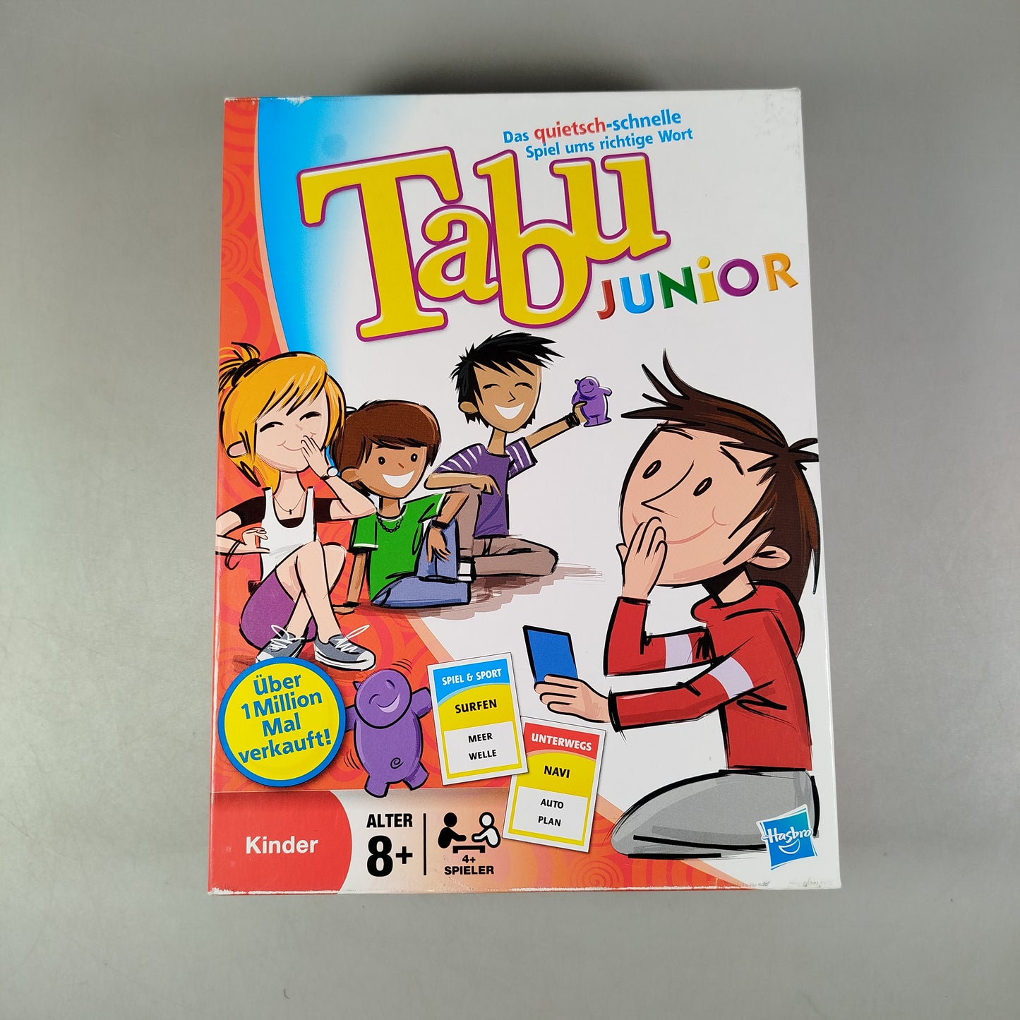 Hasbro Tabu Junior Gesellschaftsspiel, wie neu, ab 6 7 8 Jahre | ✅ geprüft 