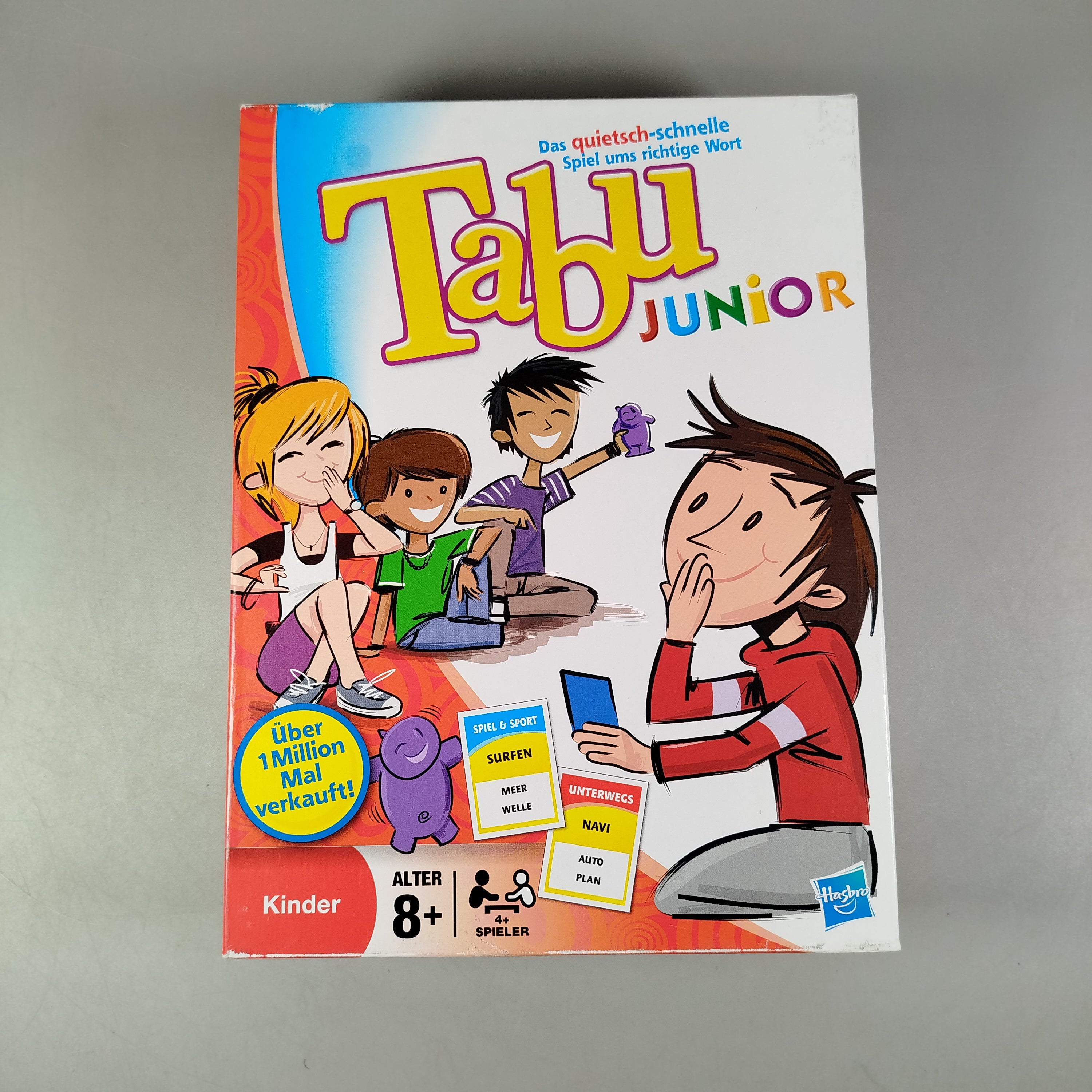 Hasbro Tabu Junior Gesellschaftsspiel, wie neu, ab 6 7 8 Jahre | ✅ geprüft 