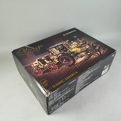 HuiYoyi H1003 Retro Steam Car Baukasten, neu, ab 6 7 8 Jahre | ✅ geprüft 