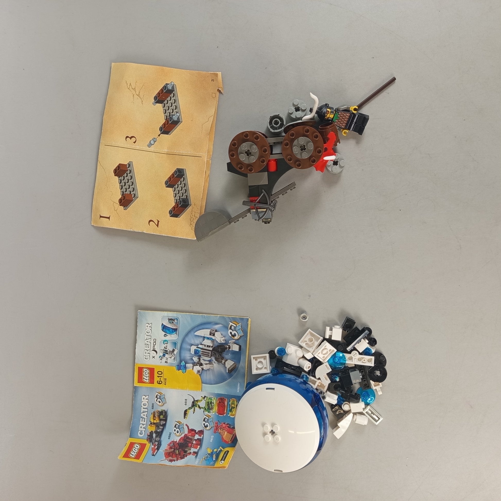 LEGO Bundle Creator Mittelalter 31013 4416 Set von 2 ab 6 Jahre 