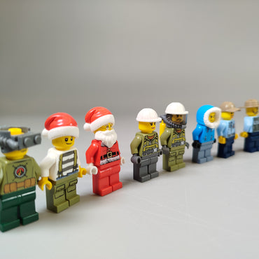 Minifiguren Set von 25+ – kompatibel mit LEGO, diverse Themen
