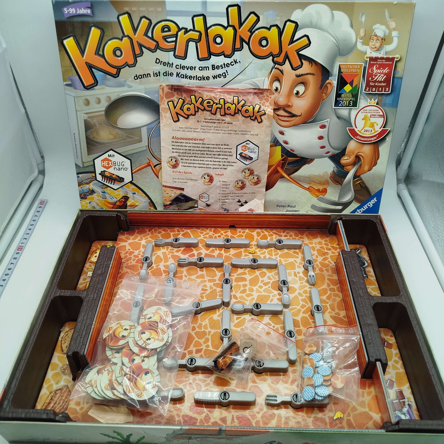 Ravensburger Kakerlakak Brettspiel, gebraucht, ab 6 7 8 Jahre | ✅ geprüft 